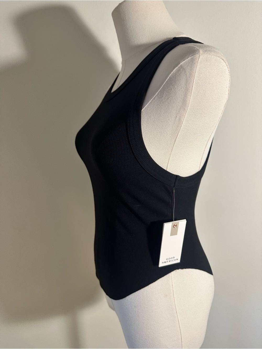 NWT Good American Racerback Tank Small - Picture 2 of 8